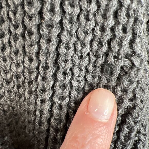 I.N. studio womens Sweater Cardigan Duster Open Front Colorblocked Petite Medium - Picture 4 of 16